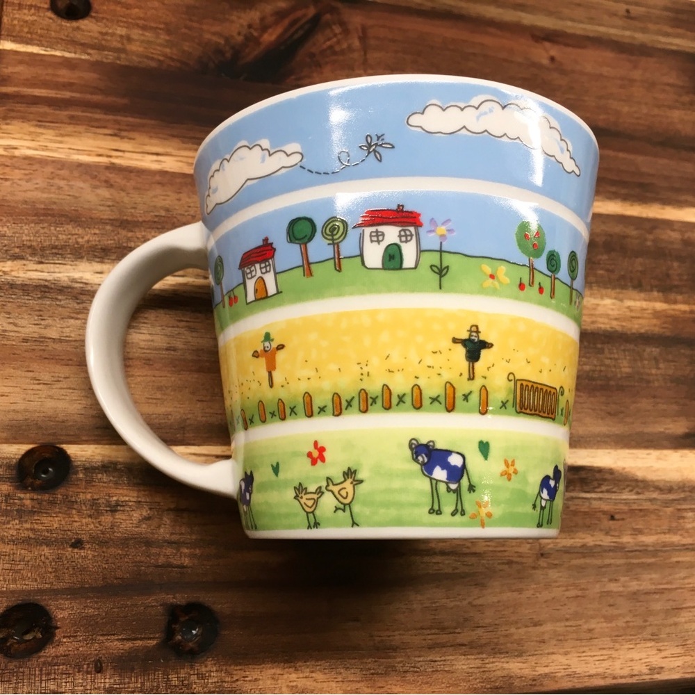 Colorful Farmhouse Mug
